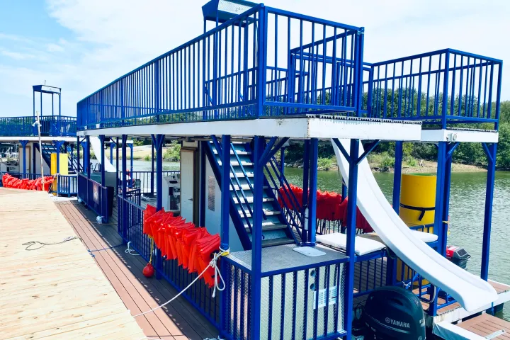 Blue Goose I Party Boat With Slide
